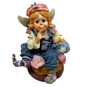 Vintage 1999 Boyds Bears Sudsie Fairiesock...Mischief Maker Figurine